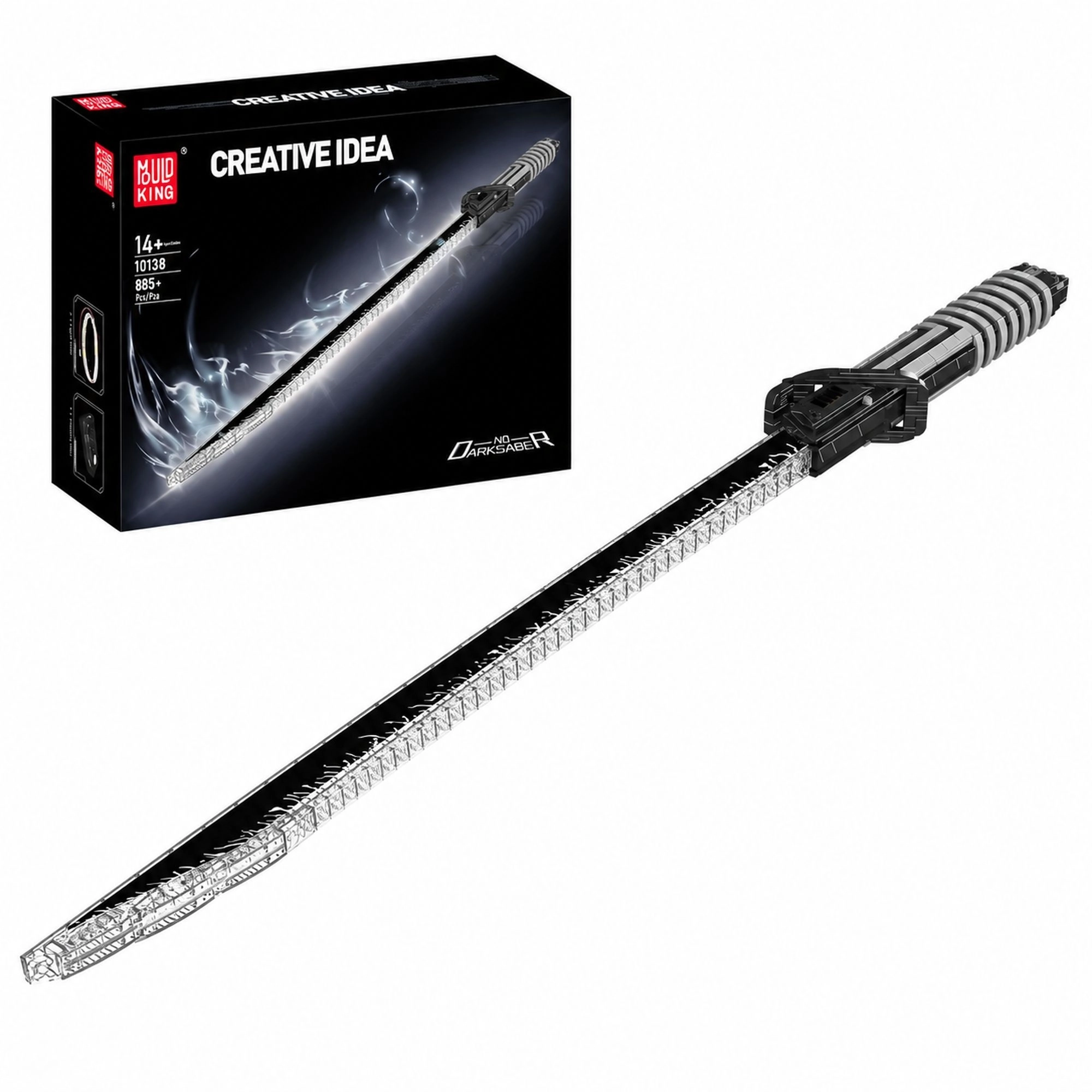 Klocki Mould King MK10138 Miecz Black Saber 885 elementów