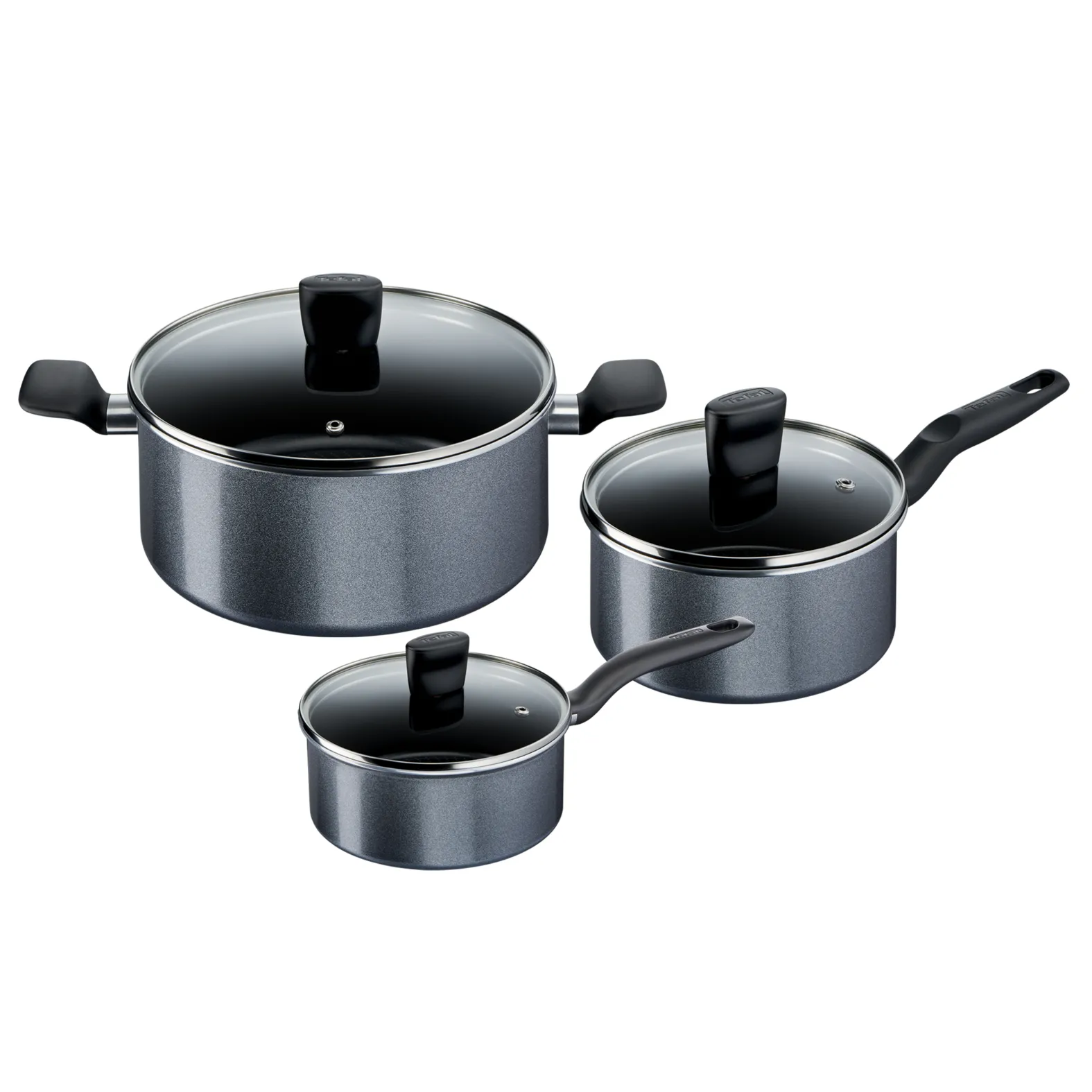 Zestaw garnków Tefal Start & Cook C2799053 Indukcja Aluminium 6 elementów