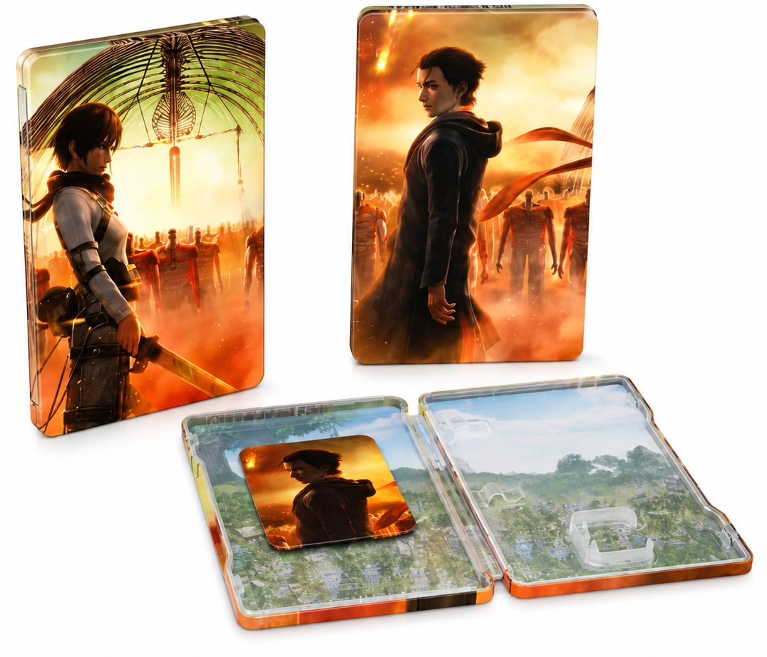 Attack on Titan 3 Steelbook Launch Edition Gra na Nintendo Switch 2