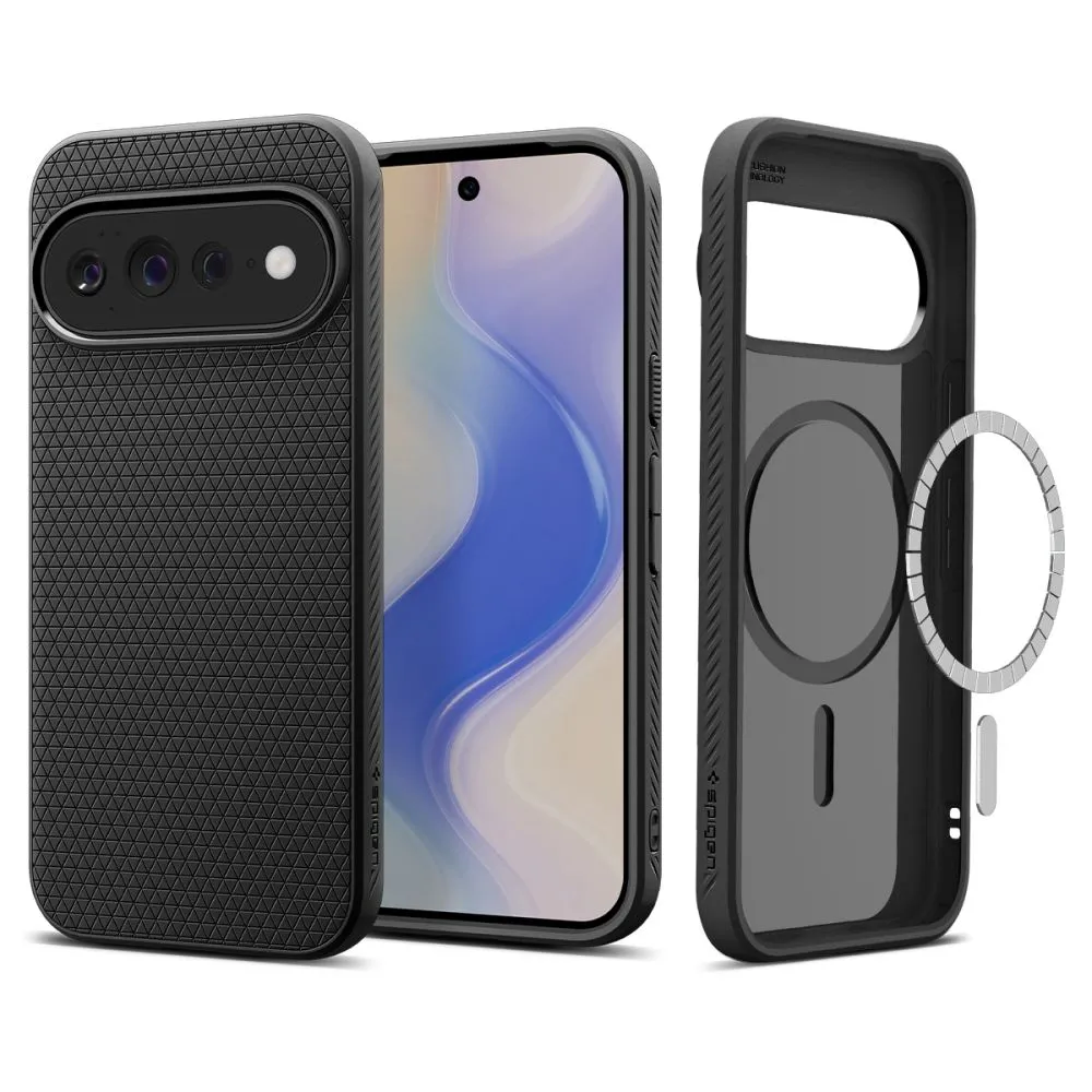 Etui Spigen Liquid Air Magsafe do Google Pixel 11 Pro XL Czarny