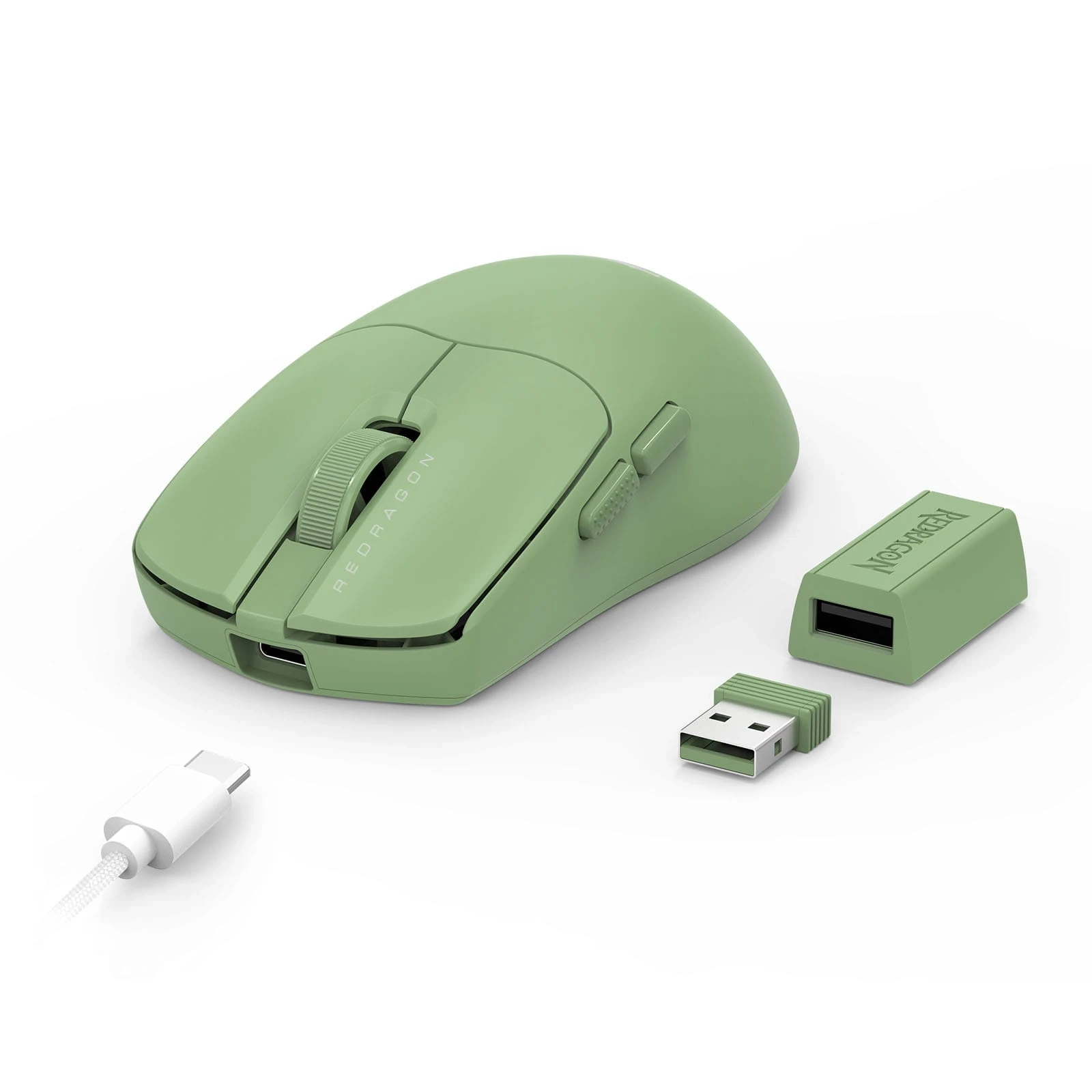 Myszka gamingowa Redragon M933OM-ULT Axion Green
