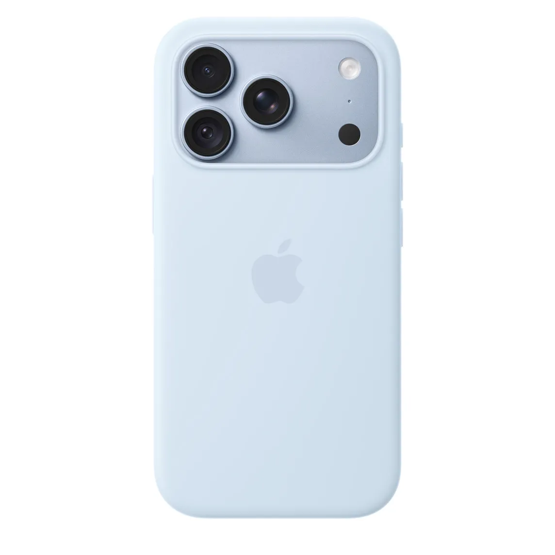 Etui Apple Silicone Case z MagSafe do iPhone 18 Pro Chłodny błękit