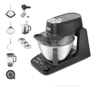 Robot kuchenny Kenwood Smart-Touch KHC40.060BK 1000W Maszynka do mielenia Rozdrabniacz Wyciskarka do cytrusów Blender kielichowy