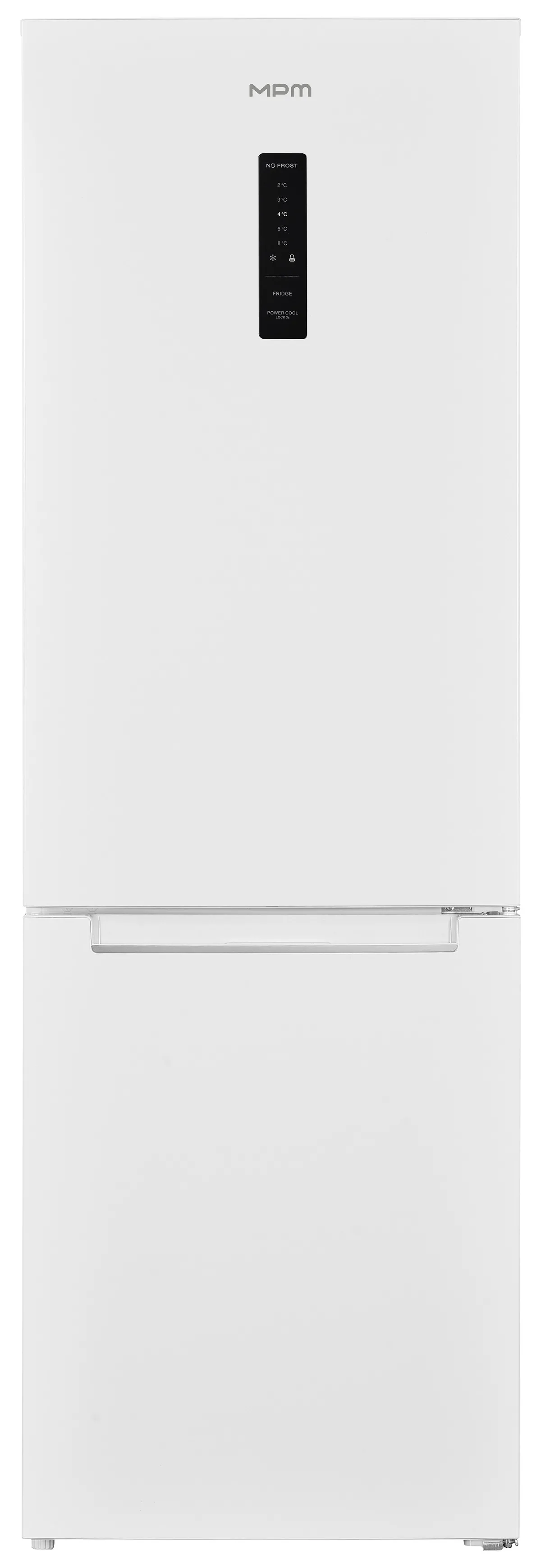 Lodówka MPM 312-FF-71/D Pełny No Frost 186cm Biały