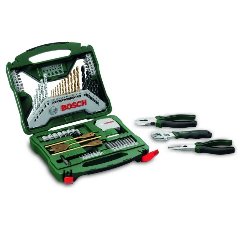 Zestaw wierteł i końcówek wkręcających Bosch 2607017197 70 elementów