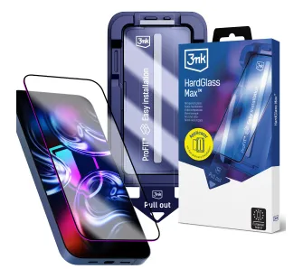 Szkło hartowane 3mk Hardglass Max do Apple iPhone 18 Pro / 17 Pro