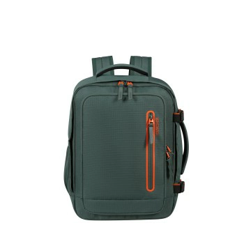 Plecak kabinowy American Tourister Take2Cabin 15.6" Ciemnozielony
