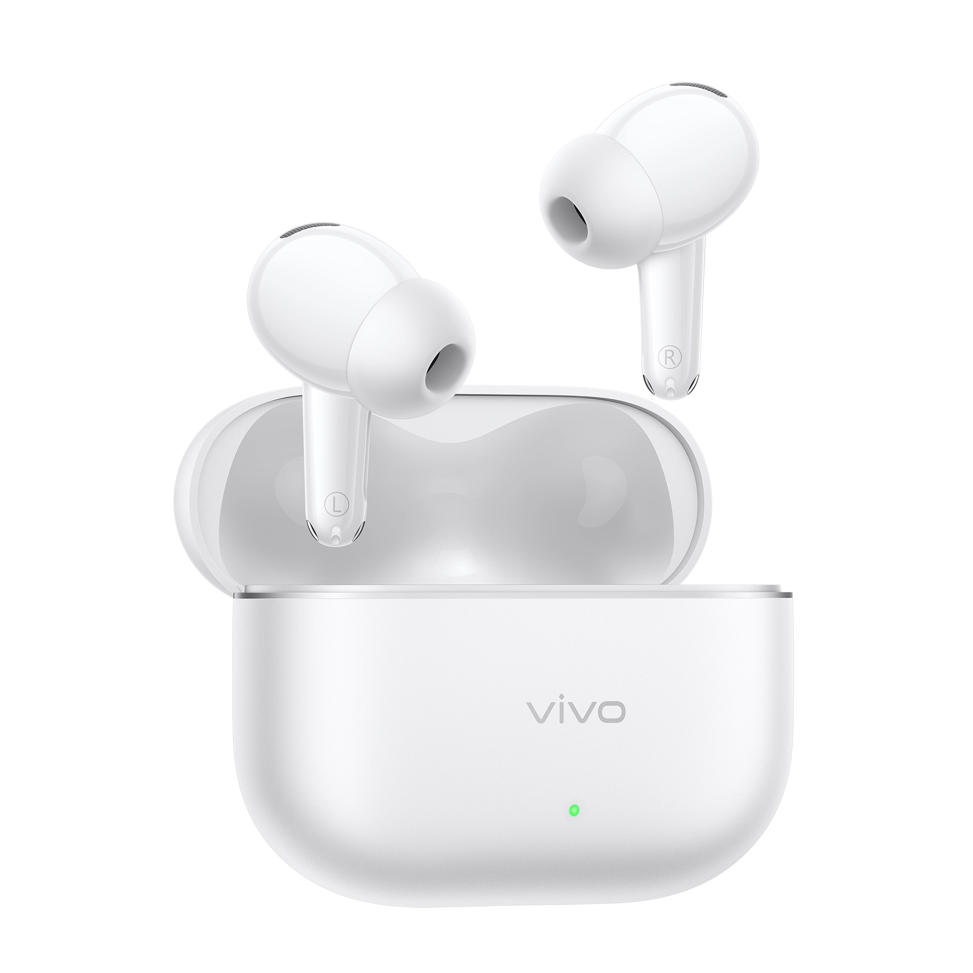 Słuchawki bezprzewodowe vivo Buds Ultra Dokanałowe Bluetooth 6.1 Lodowa Biel