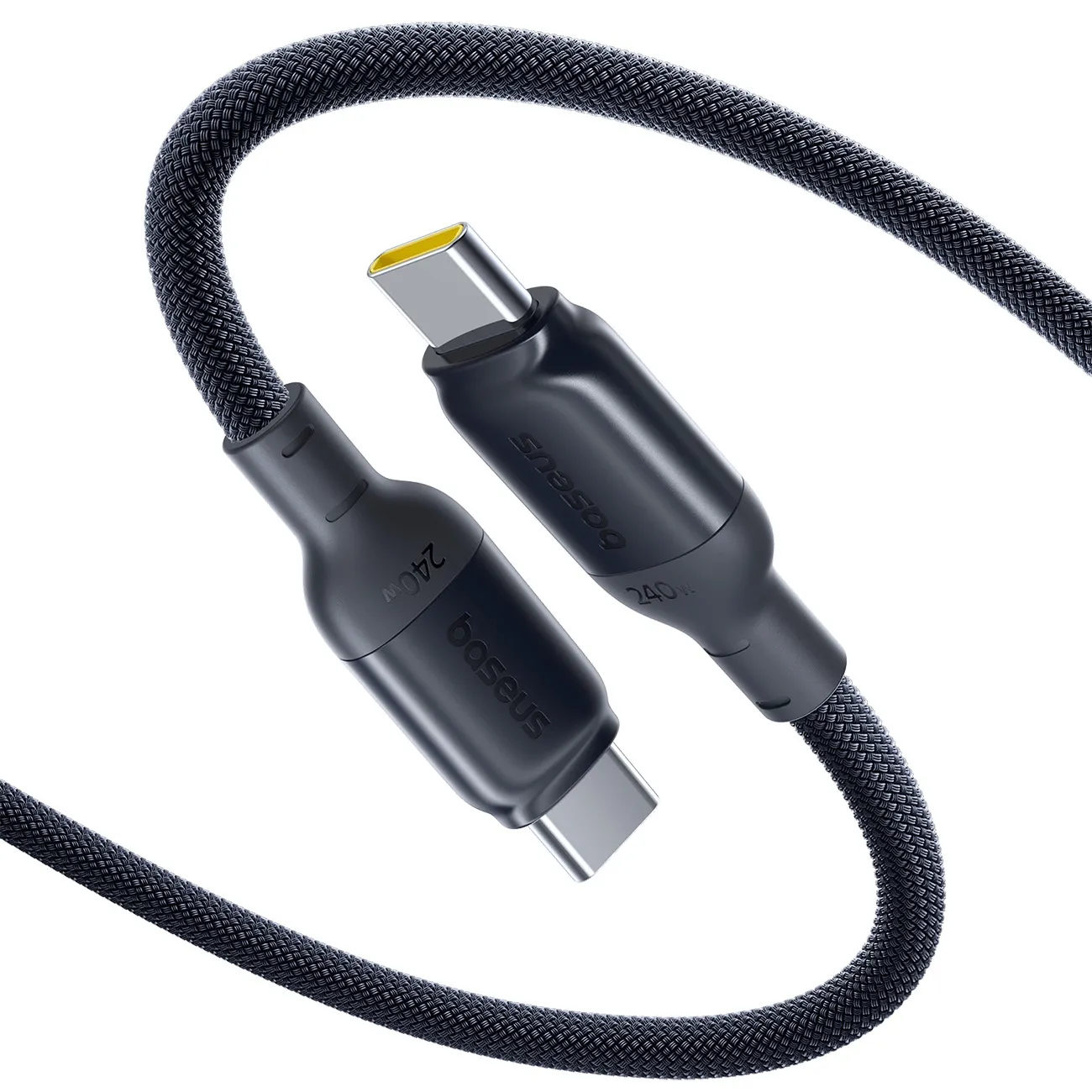 Kabel Baseus PicoGo Fast Charging USB-C do USB-C 240W 2m Czarny
