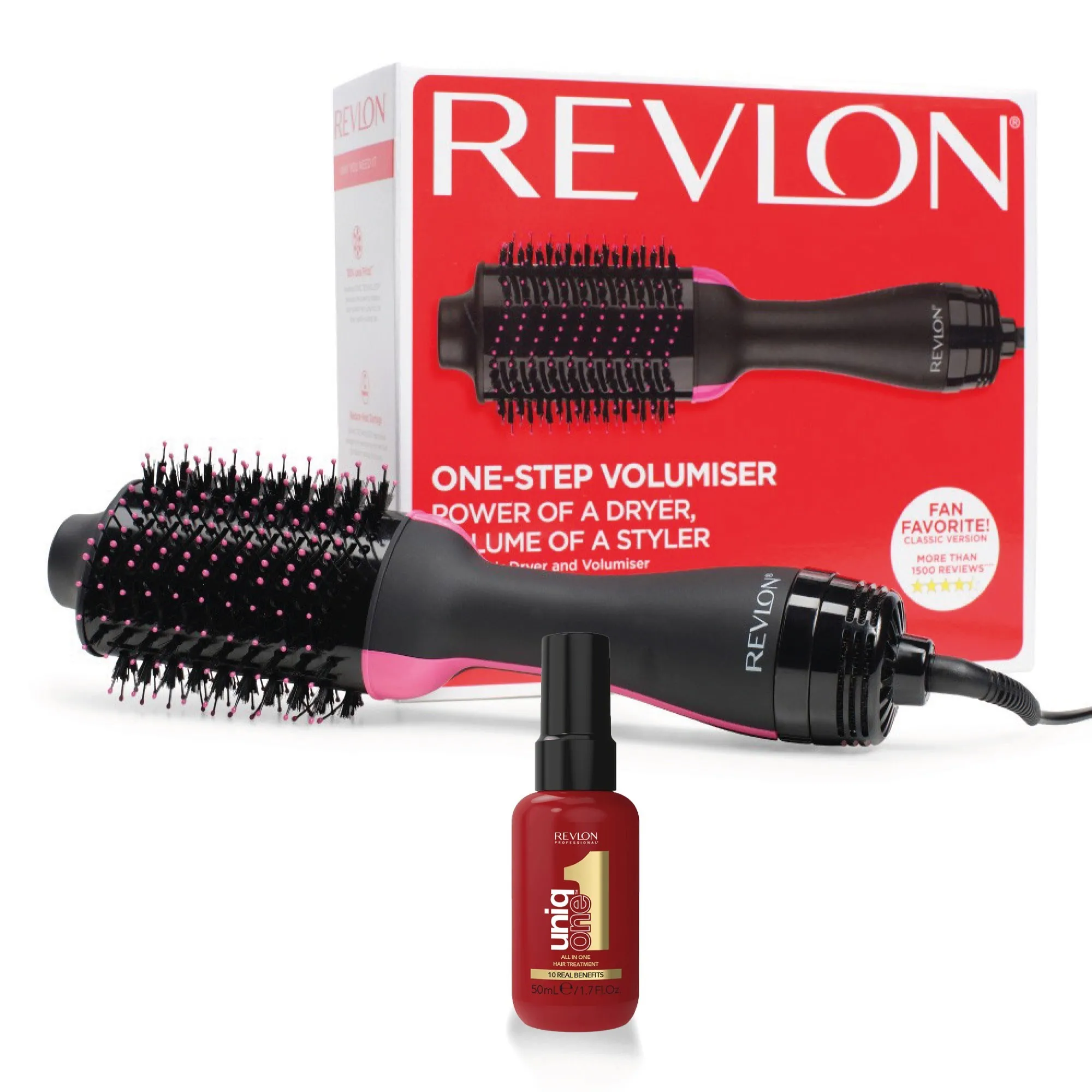 Suszarko-lokówka Revlon RVDR5222E 1000W Jonizacja Zimny nawiew 3 poziomy temperatury + Spray