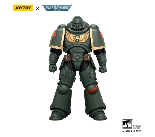 Joy Toy Warhammer 40k Dark Angels Intercessor with Bolt Rifle, Bolt Pistol and Chainsword