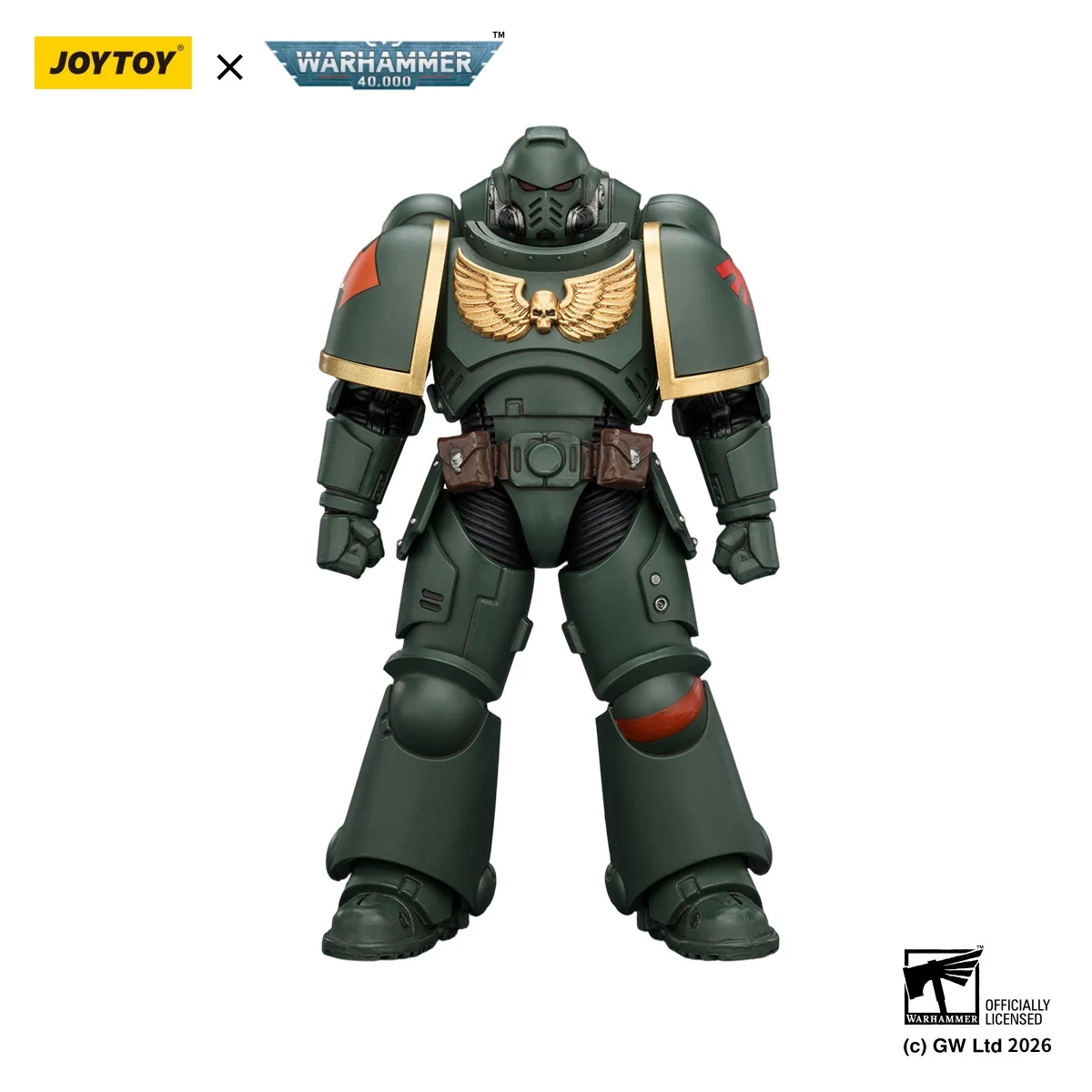 Figurka Joy Toy Warhammer 40k Dark Angels Intercessor with Bolt Rifle, Bolt Pistol and Chainsword