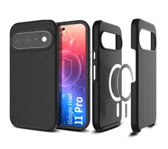 Etui 3mk Hardy Shockproof MagCase do Google Pixel 11 Pro Czarny