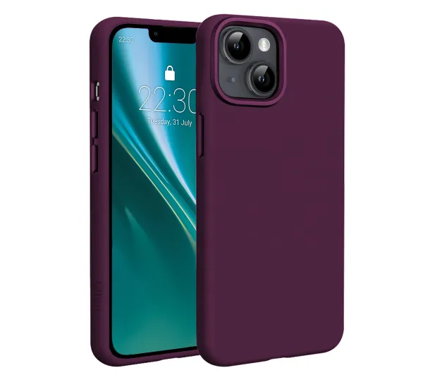 Etteri Silicone Mag do iPhone 13 Bordowy