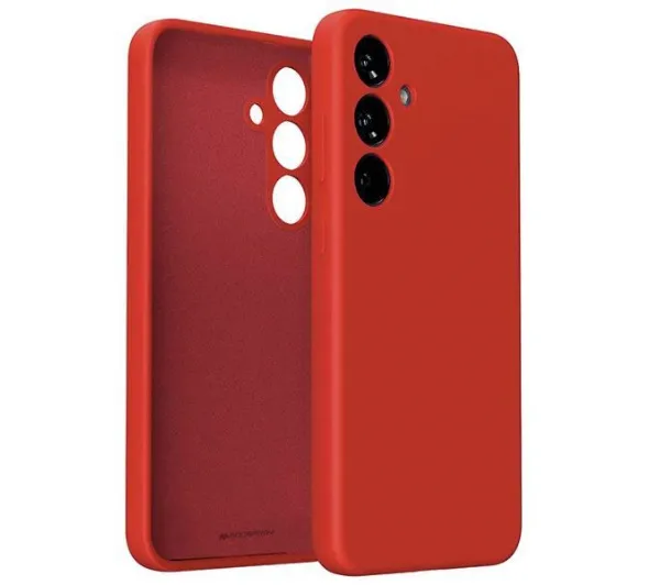 Mercury Silicone do Galaxy S23 FE S711 Czerwony