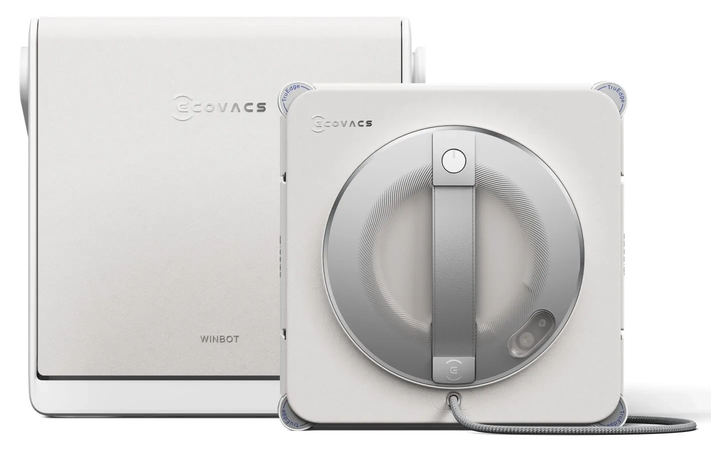 Robot do mycia okien Ecovacs Winbot W2S Pro Omni Zasilanie awaryjne 10000Pa 66dB Funkcje AI