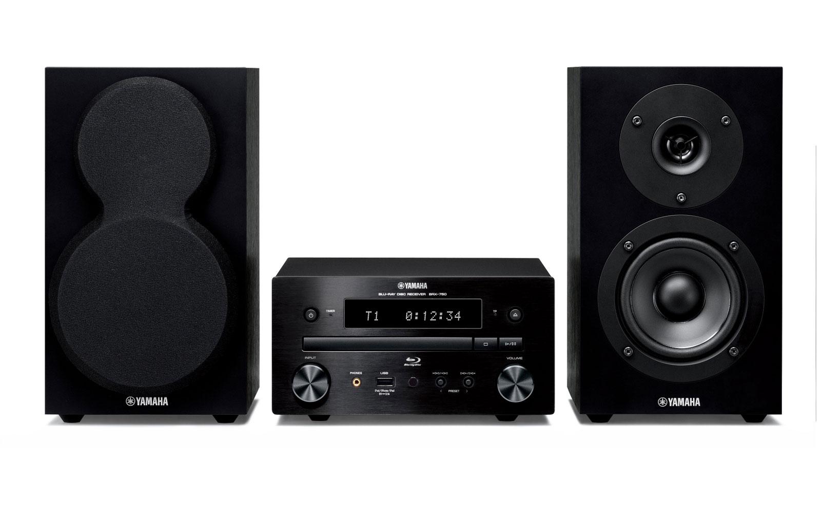 Wieża Yamaha PianoCraft MCR-750 (czarny)