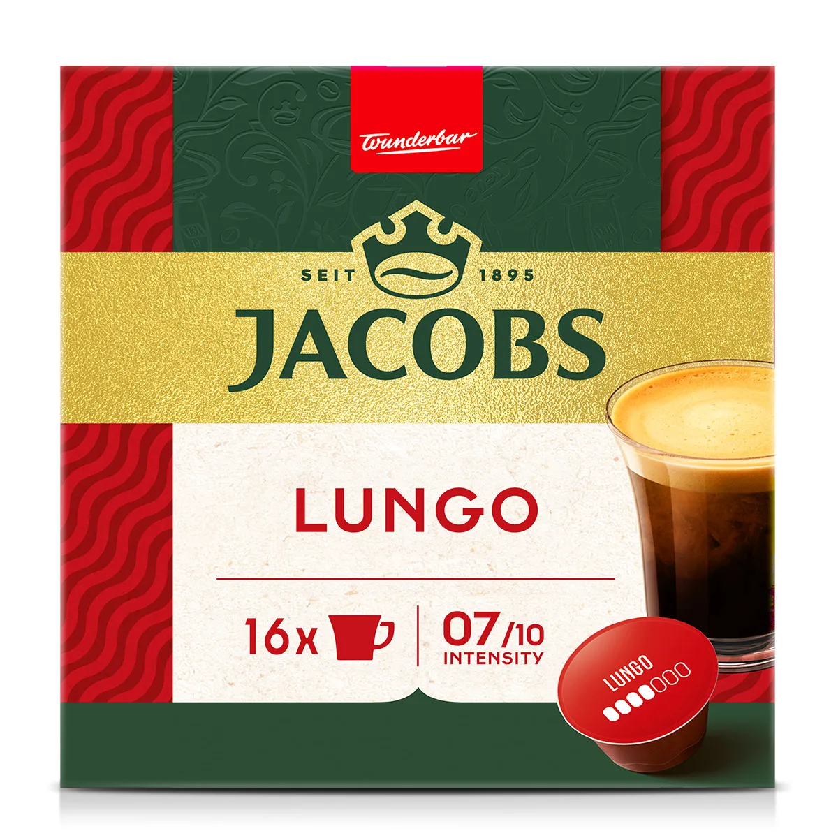 Kapsułki Jacobs Lungo 16szt.