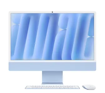 Apple iMac Retina 4.5K M6 12-rdzeni 24" 16GB RAM 256GB Dysk SSD macOS Niebieski