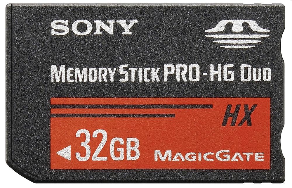 Sony MSHX32B Memory Stick Pro HG Duo HX 32GB