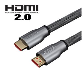 kabel HDMI Unitek Y-C138RGY przewód LUX HDMI 2.0 oplot 2M