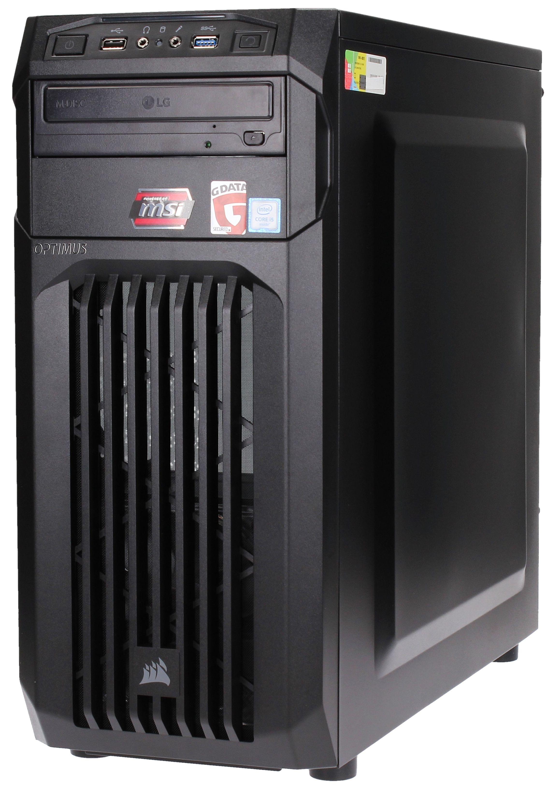 Optimus E-Sport MH110T-CR14 Intel® Core™ i5-7400 8GB 1TB GTX1050Ti W10