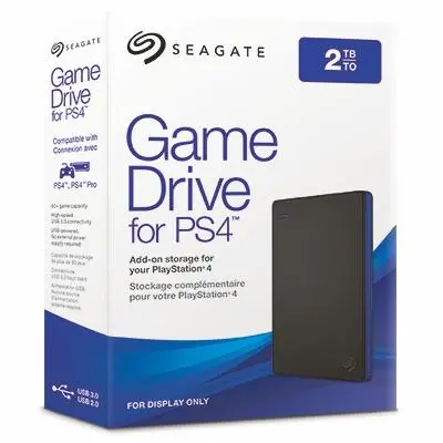 Dysk Seagate Game Drive PS4 2TB USB 3.0 Czarny
