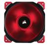 Wentylator Corsair ML140 140mm Pro LED PWM Premium Magnetic Levitation Fan (czerwony)