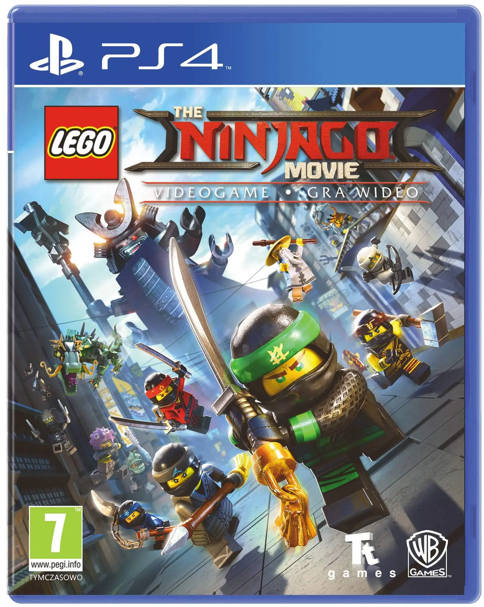LEGO Ninjago Movie Gra Wideo Gra na PS4 (Kompatybilna z PS5)