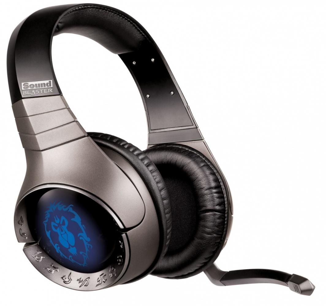Słuchawki bezprzewodowe z mikrofonem Creative Sound Blaster World of Warcraft Wireless Headset
