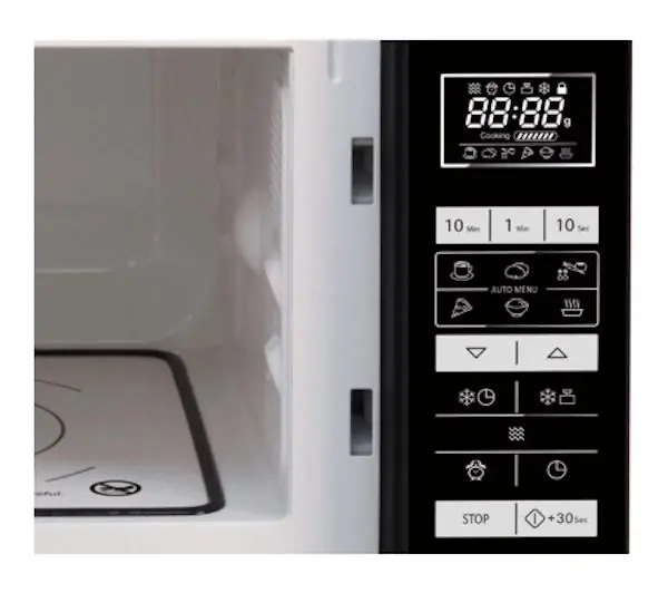 фото Мікрохвильовка з грилем Sharp R360BK