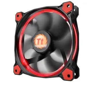 Wentylator Thermaltake Riing 12 LED 120mm Czerwony