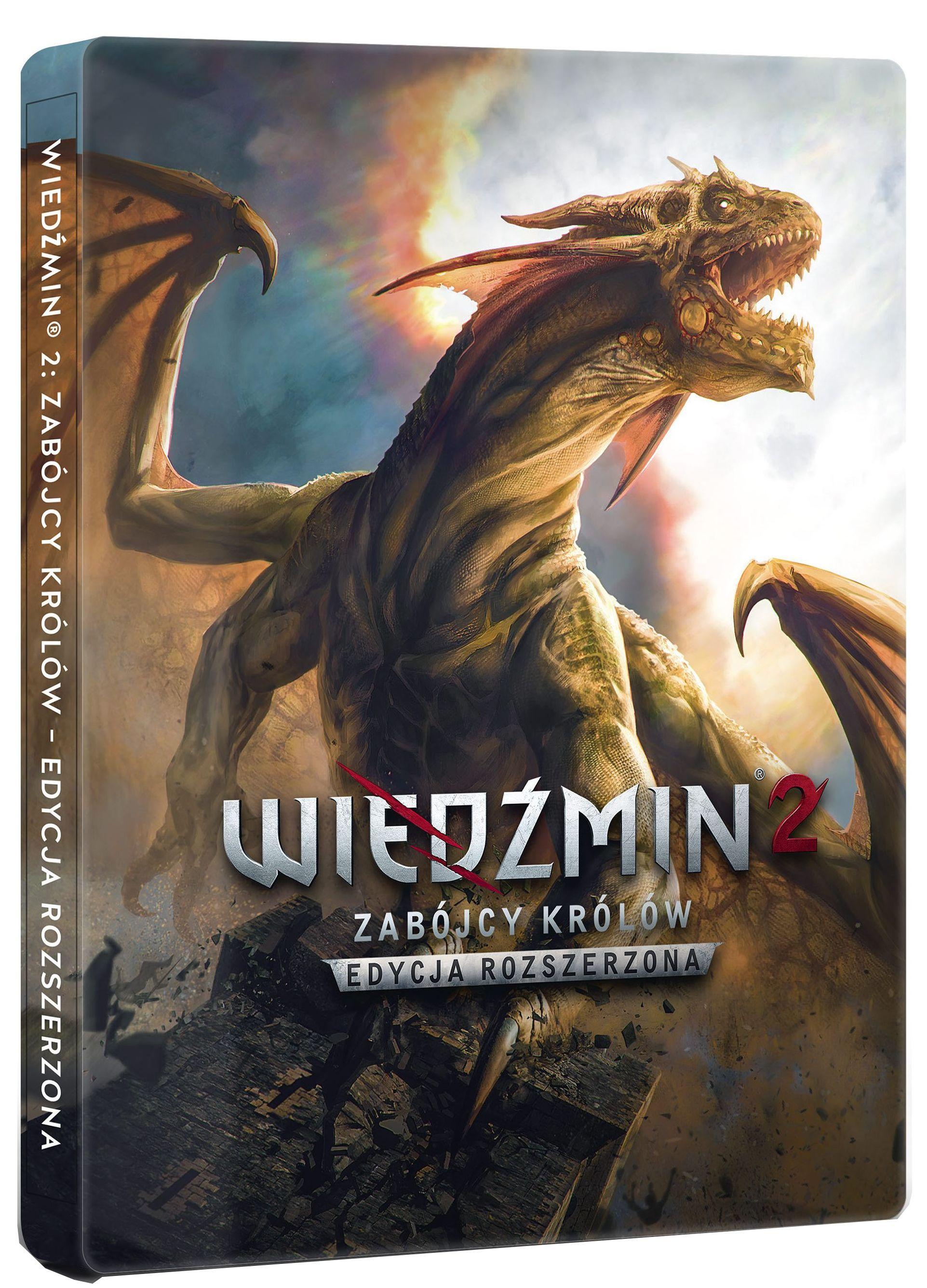Wiedźmin 2: Zabójcy Królów Edycja Rozszerzona + Steelbook Gra na PC