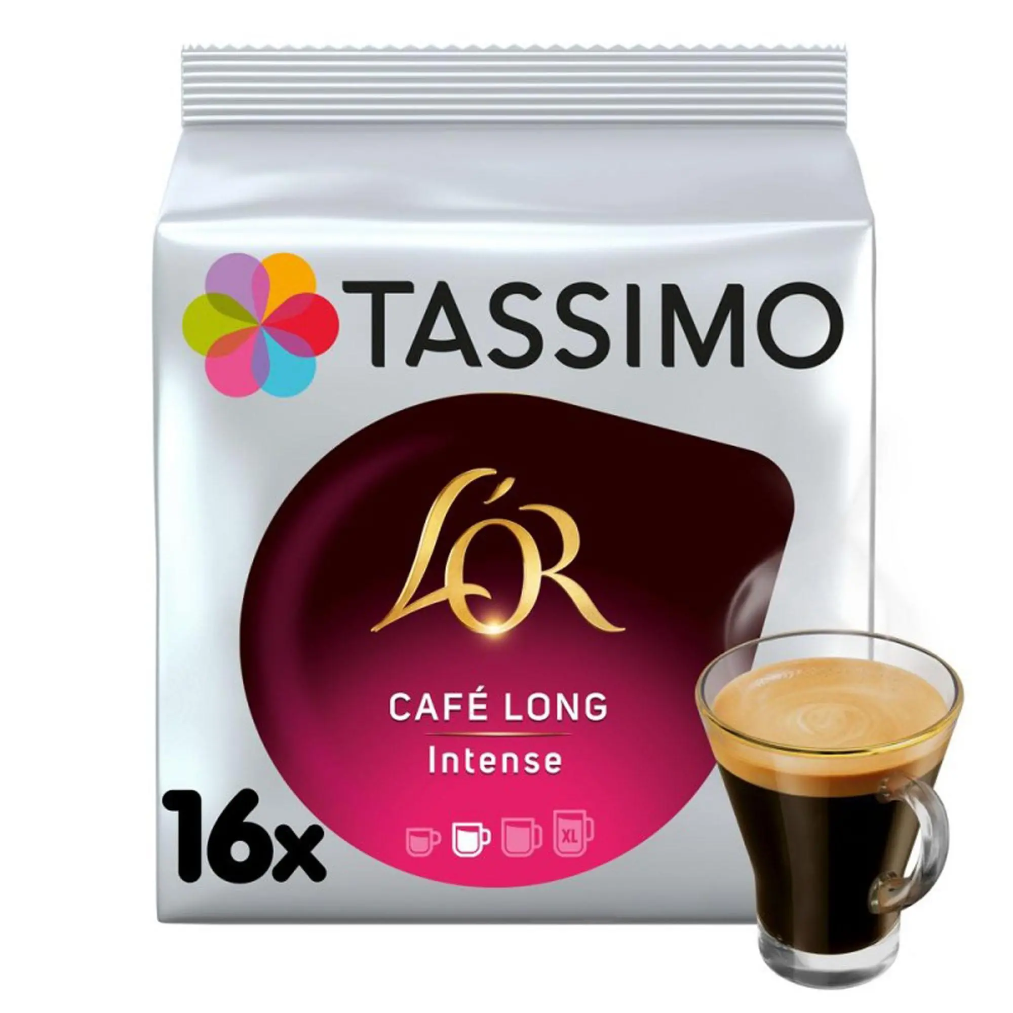 Kapsułki Tassimo Cafe Long Intense 16szt.