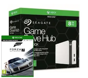 Dysk Seagate Game Drive Hub Xbox 8TB HDD USB 3.0 + gra Forza Motosport 7 Biały