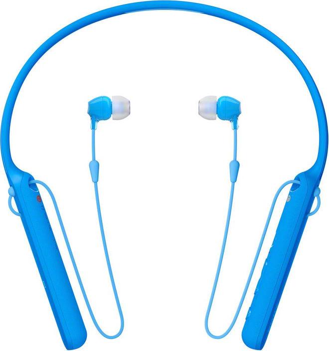 Słuchawki bezprzewodowe Sony WI-C400 (niebieski)