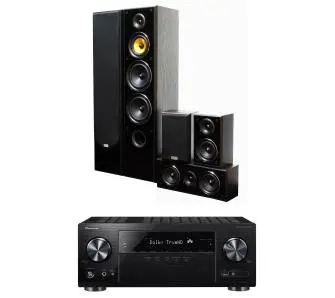 Zestaw kina Pioneer VSX-832B, Taga Harmony TAV-606 v.3 Czarny