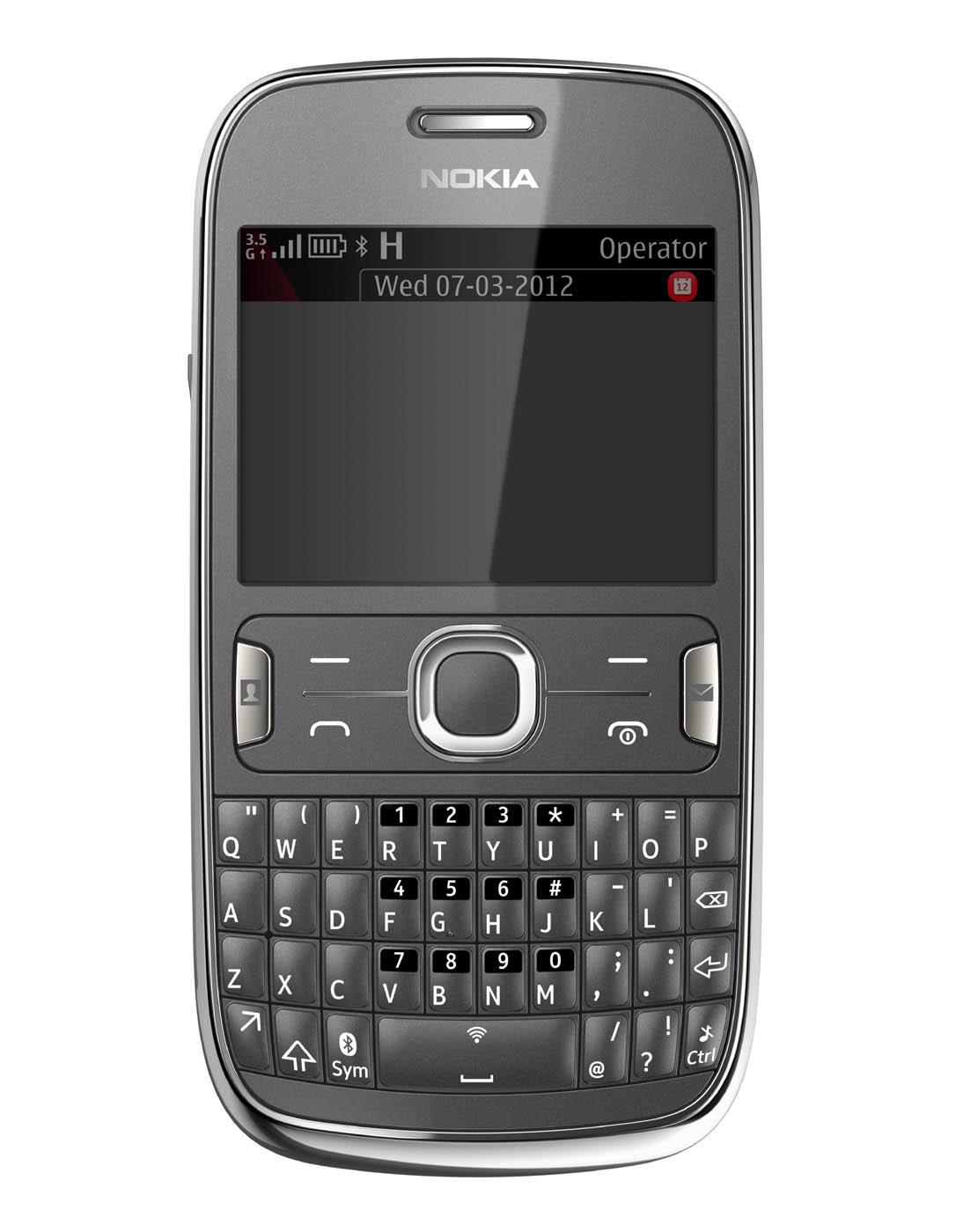 Nokia Asha 302 (grafitowy)