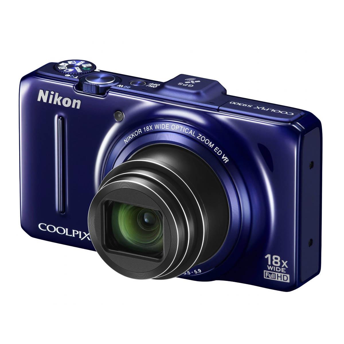 Nikon Coolpix S9300 (granatowy)