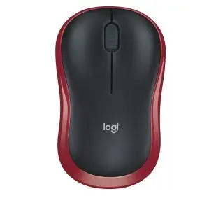 Logitech M185 Czarno-czerwony