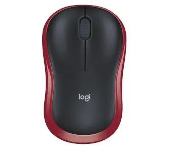 Myszka Logitech M185 Czarno-czerwony