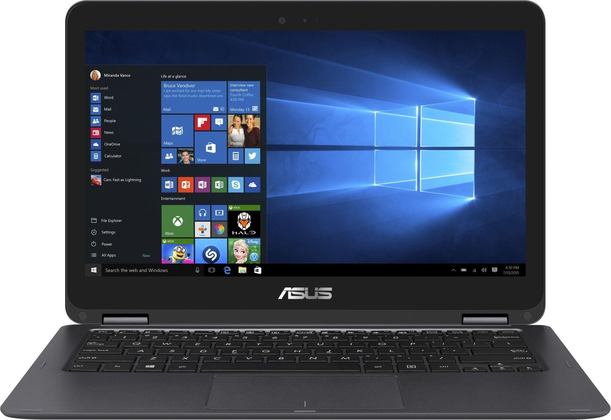 ASUS ZenBook Flip UX360CA 13,3" Intel® Core™ M3-7Y30 8GB RAM 256GB Dysk SSD Win10