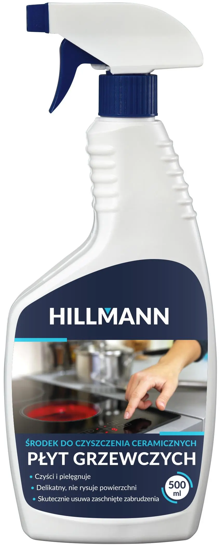 Produkt czyszczący HILLMANN AGDPL01 środek do czyszczenia grzewczych płyt ceramicznych 500ml