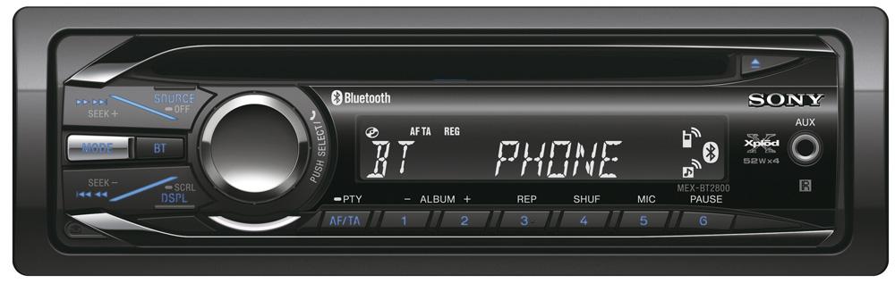 Radioodtwarzacz samochodowy Sony MEX-BT2800