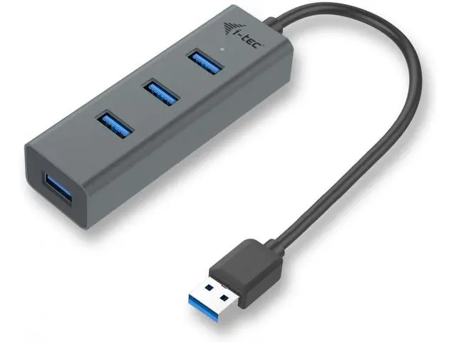 Hub USB i-Tec U3HUBMETAL403