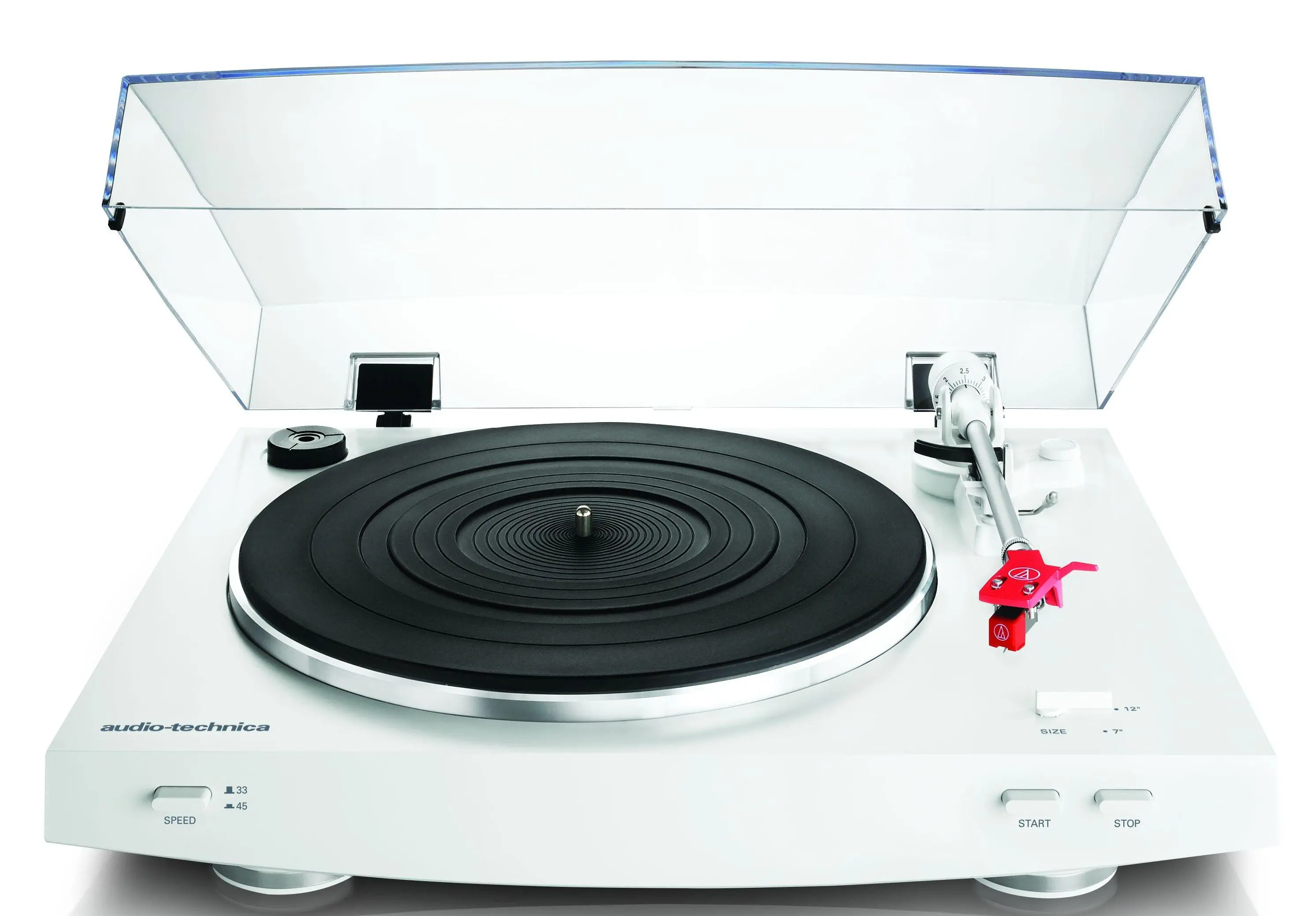 Gramofon Audio-Technica AT-LP3 Automatyczny Napęd paskowy Przedwzmacniacz Biały