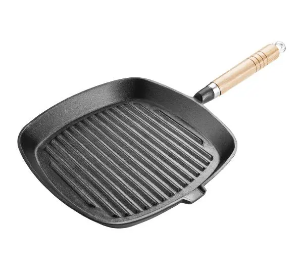 Patelnie - Lamart LT1063 Indukcja Żeliwna 24cm