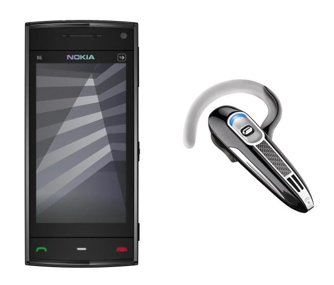 Nokia X6 + Plantronics Voyager 520