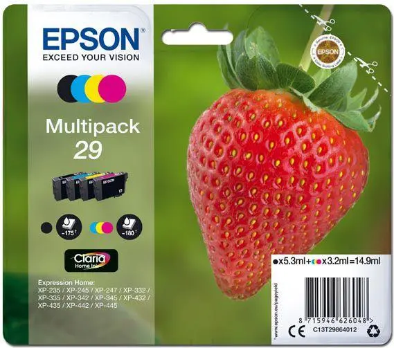 Tusz Epson T2986 Multipack Kolor 14,9 ml