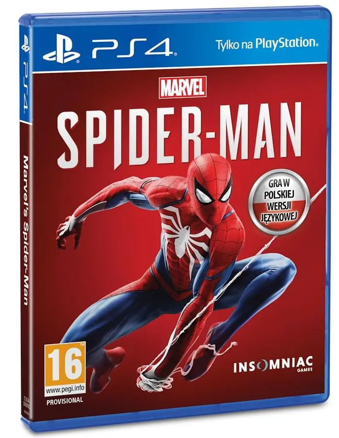 Marvel’s Spider-Man Gra na PS4 (Kompatybilna z PS5)